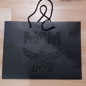 Authentic MCM shopping bag